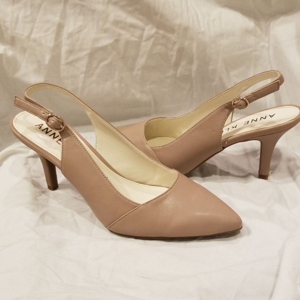 Anne Klein iFlex AKYAYA Nude Pumps Size 8.5 Reg.